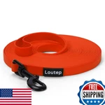 Loutep Waterproof Dog Leash Pvc Long Line For Training Tracking Beach 10/16/30/5. Fixed Price $32.97.