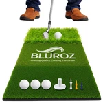 Bluroz Premium Golf Mats Mini Hitting For Putting & Chipping Indo.... Fixed Price $60.03.