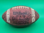 Miami Hurricanes Autographed Football 1983 Team Many Players On Nfl Custom. Fixed Price $539.99.