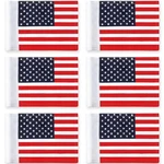 Oudain 6 Pcs Golf Flag With Tube Inserted Waterproof Putting Usa Target .... Fixed Price $40.87.