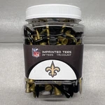 New Orleans Saints Golf Tees Ct. 175 2 3/4. Fixed Price $16.96.