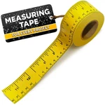 12 Inch Repeating Adhesive Measuring Tape 13.9 Yards, Wide, Dual Metric, Le. Fixed Price $19.32.