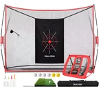 Zealfeel GN-HP-10X7A-S Golf Practice Net W/chipping Target, Tees, Balls New. Fixed Price $80.00.