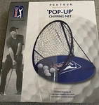 Golf Pop-up Chipping Net Pga Tour Portable Indoor & Outdoor Pops Open New Box. Fixed Price $19.52.