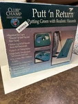 Vintage Club Champ Hazard Putting Green Excellent Condition Works Great!. Fixed Price $25.99.