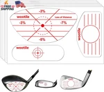 Driver Impact Tape Labels 180PCS Stickers Golfs Clubs Fo. Fixed Price $9.85.