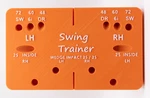 Golf Swing Alignment Guide Trainer Weighted Practice Aid Fits 5/16" Rods Lh/rh. Fixed Price $44.95.
