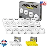 Gosports Foam Flight Practice Golf Balls - Choose White Yellow Pack Of 24. Fixed Price $27.99.