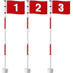 Golf Flagstick 6FT, Pin Hole Cup Set Putting Green And Poles .... Fixed Price $63.23.