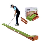 Vevor Golf Putting Mat - Indoor Practice Green W/ Ball Return 80 Characters. Fixed Price $69.19.