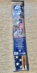 Annin Flagmakers U.s. Banner Poly/cotton (2.5 X4FT) & Wooden Pole (5FT) Kit. Fixed Price $45.00.