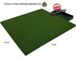 5' X Elite Wood Tee Grass Golf Mat Chipping Driving Range Practice Ball Tray. Fixed Price $349.35.