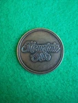 Mountain Air Golf Ball Marker 1" Metal Putting Coin Burnsville North Carolina Nc. Fixed Price $5.76.