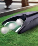 Adventure Men's Auto Return Golf Practice Cup In Black. Fixed Price $19.99.