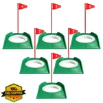 Finger Ten Golf Putting Cups: 6 Or 9 Pack, Numbered Flag, Practice Aid. Fixed Price $34.99.