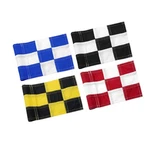 Kingtop Checkered Golf Flag All 8X6 Inch 420D Nylon, Tube Inserted ̵. Fixed Price $53.32.