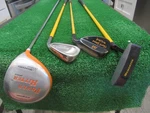 Momentus Weighted Driver 7 Iron Lob Wedge & Putter Golf Swing Trainer Set Rh. Fixed Price $125.99.