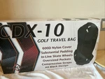 Padded Golf Travel Bag Club CDX-10 Caddy Daddy Cover Large Heavy Duty Wheeled. Fixed Price $39.98.