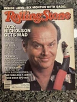 Rolling Stone #480 Jack Nicholson Gets Mad (put Down The Golf Club) (1986, Mag). Fixed Price $20.00.