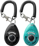 Pet Training With Wrist Strap - Dog Clickers (new Black + Blue). Fixed Price $32.99.