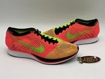 New Nike Flyknit Racer Hyper Punch 2014 Size 12.5 Rare Authentic Red Trainer Low. Fixed Price $175.00.
