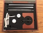 Brookstone Laser Golf Trainer Putter Wood Travel Case With Handle - New. Fixed Price $30.00.