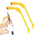 Boxob 2 Pcs Golf Training Wrist Hinge Aids, Correcting Sport Trainer Yellow. Fixed Price $21.99.