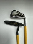 Momentus Golf Swing Trainer Right Hand 7 Iron Putter Combo Pack. Fixed Price $45.95.