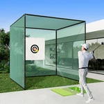 10X10X10FT Golf Driving Cage Practice Net For Swing Hitting Kit W/training Aid. Fixed Price $304.41.