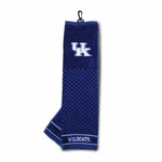 Kentucky Wildcats Ncaa Tri-fold Embroidered Golf Towel,officially Licensed. Fixed Price $22.98.