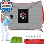 Gagalileo Golf Hitting NET12X10FT Professional Practice Accuracy Target Mat. Fixed Price $231.07.