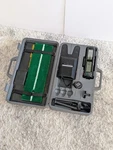 Mitsubishi Electric Golf Trainer GL500 With Carrying Case - Untested For Parts. Fixed Price $59.99.