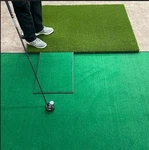 Big Moss Golf Indoor Simulator Practice Bay Putting Return Ramp Mat 18" X 36". Fixed Price $82.95.