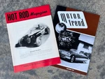 Hot Rod And Motor Trend First Issues -1980S Reprints Fresh From The Box. Fixed Price $14.00.