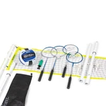Eastpoint Sports 2-IN-1 Volleyball & Badminton Set Adjustable Net W/ Accessories. Fixed Price $59.96.