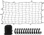 6' 5' Heavy Duty Bungee Cargo Net Stretches To 12' 10' - Latex 70" 60". Fixed Price $39.99.