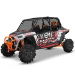 Kemimoto Pvc Mesh Window Nets Upper Door For Polaris Rzr Xp 1000 2014-2023. Fixed Price $66.49.