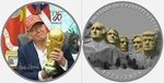Donald Trump Gold Silver Coin World Cup 2026 Autograph 1776 250 Years Of Usa. Fixed Price $17.71.