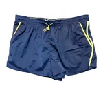 Hunter For Target Womens Athletic Shorts Size Lg Blue Yellow Side Zip Pockets. Fixed Price $14.99.