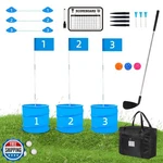 Jiifo Golf Game With Club Right Handed,practice 3 Bucke. Fixed Price $100.99.