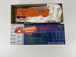 Roundhouse #3194 Scale Wilson . 36' Meat Reefer Orange W/ Box Unassembled. Fixed Price $7.49.