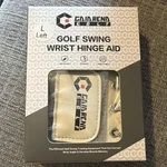 Gaiarena Golf Swing Trainer Wrist Hinge Aid Left-handed Lightweight Leather. Fixed Price $19.99.