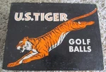 Vintage Empty Golf Box To Hold Dozen U.s. Rubber Tiger Balls. Fixed Price $99.95.