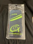 The Lever Golfmen Negative Ion Charged Elbow Brace Swing Aid. Fixed Price $14.69.