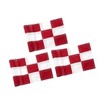 Kingtop Checkered Golf Flag All 8X6 Inch 420D Nylon, Tube Inserted ̵. Fixed Price $41.91.