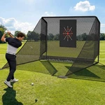 10X7.5 Ft Golf Practice Hitting With Frame, Netting, Target And Accessories. Fixed Price $109.99.