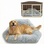 42.5 Inch Corner Dog Crate Bed Pad Washable Kennel Mat Furniture For .... Fixed Price $50.72.