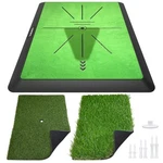 Golf Hitting Mat, Training For Swing Path Rough-fairway-tracks. Fixed Price $47.17.