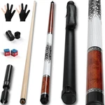 Lotmusic Advanced Pool Stick With Telescopic Cue Extension, 20OZ Original Dyeing. Fixed Price $127.60.