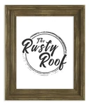 Distressed Cimarron - Saddle Stain Picture Frame Solid Wood. Fixed Price $28.99.